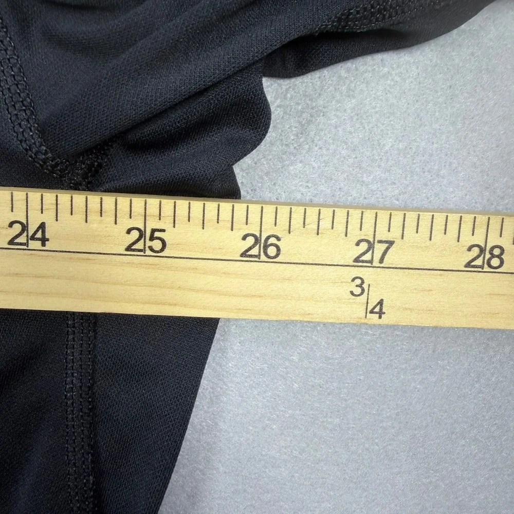 Nike Mens XXXL Black Long Sleeve V-Neck Performance Shirt Polyester
